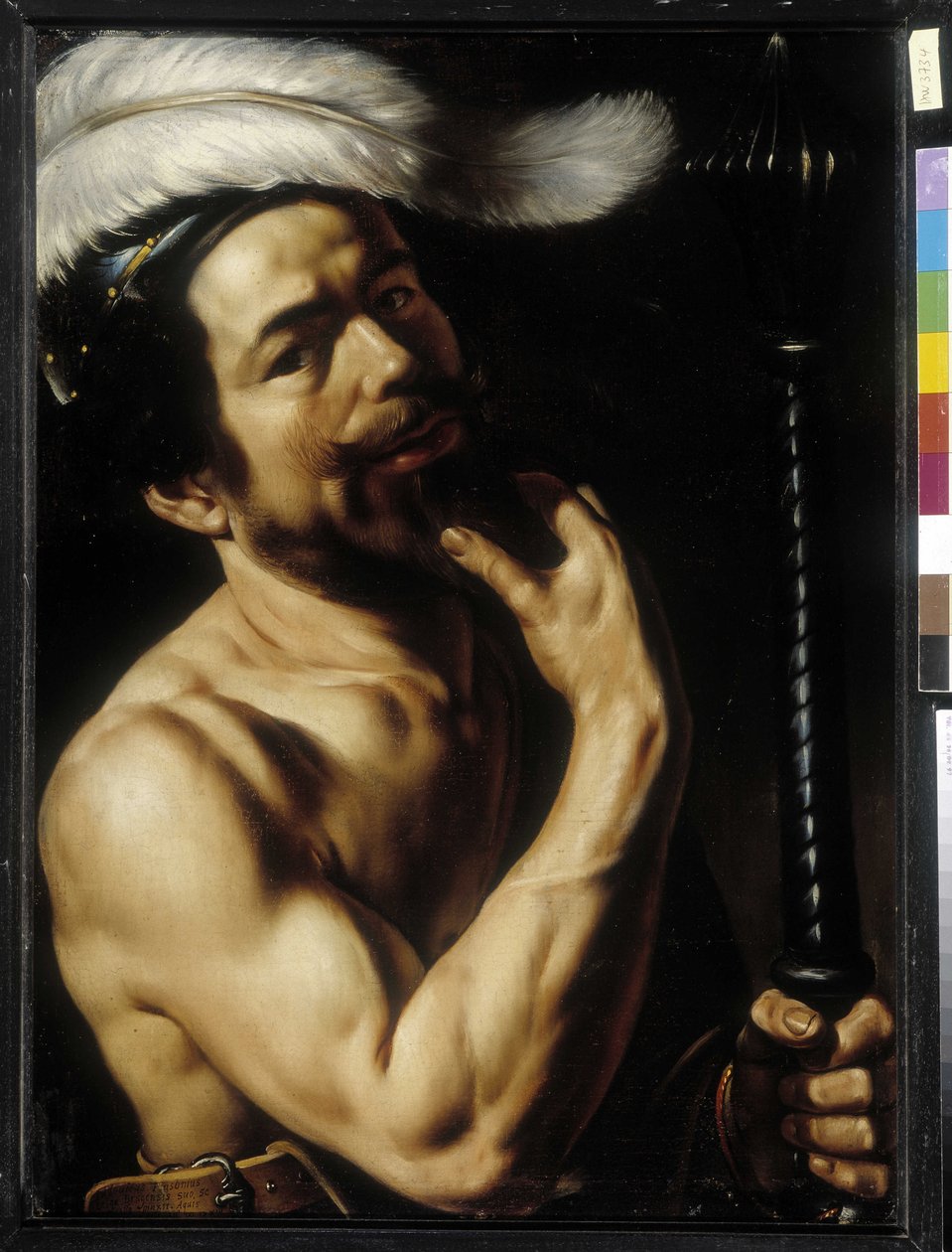 Auto-retrato de Louis Finson de Louis Finsonius or Finson