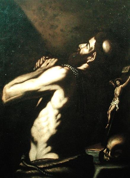 São Jerônimo (óleo sobre tela) de Louis Finsonius or Finson