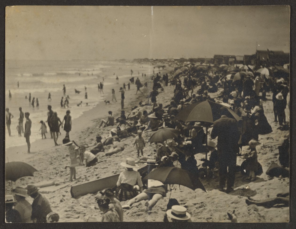 [Cena na praia] de Louis Fleckenstein