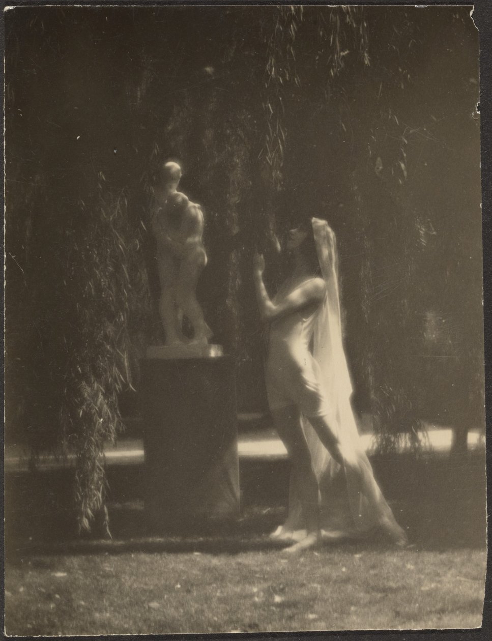 Bailarina num jardim de Louis Fleckenstein