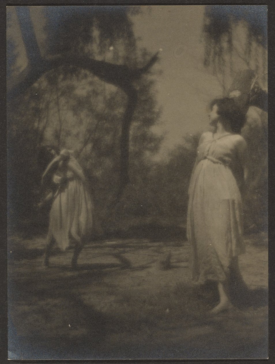 [Dançarinos no Jardim]. de Louis Fleckenstein
