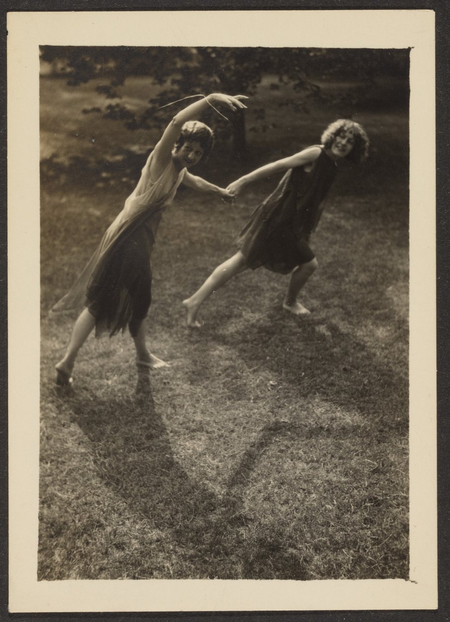 [Dançarinos no Jardim]. de Louis Fleckenstein