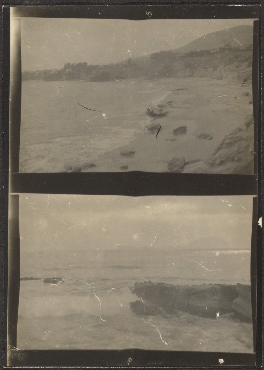 [Moldura dupla - Paisagens marinhas]. de Louis Fleckenstein