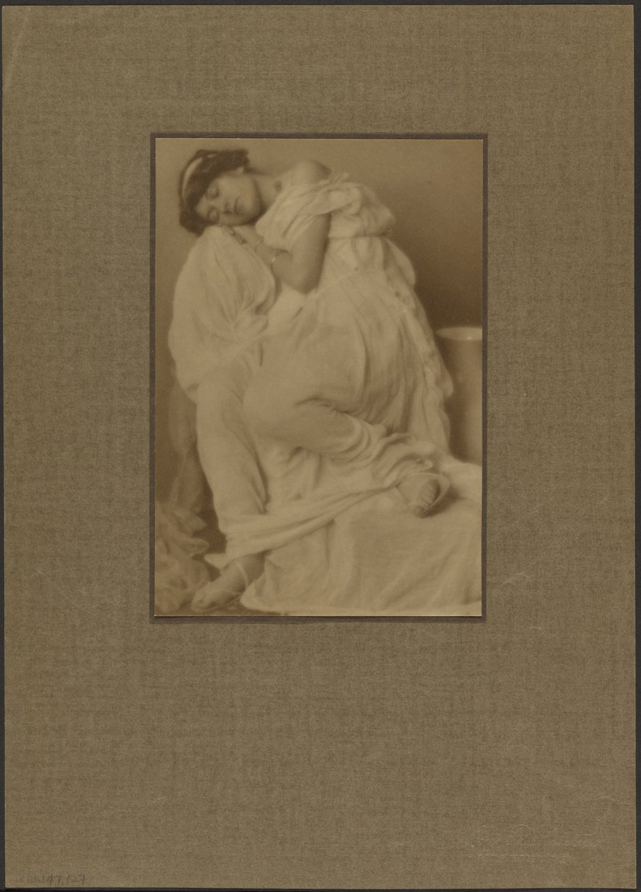 Modelo drapeado, a dormir de Louis Fleckenstein