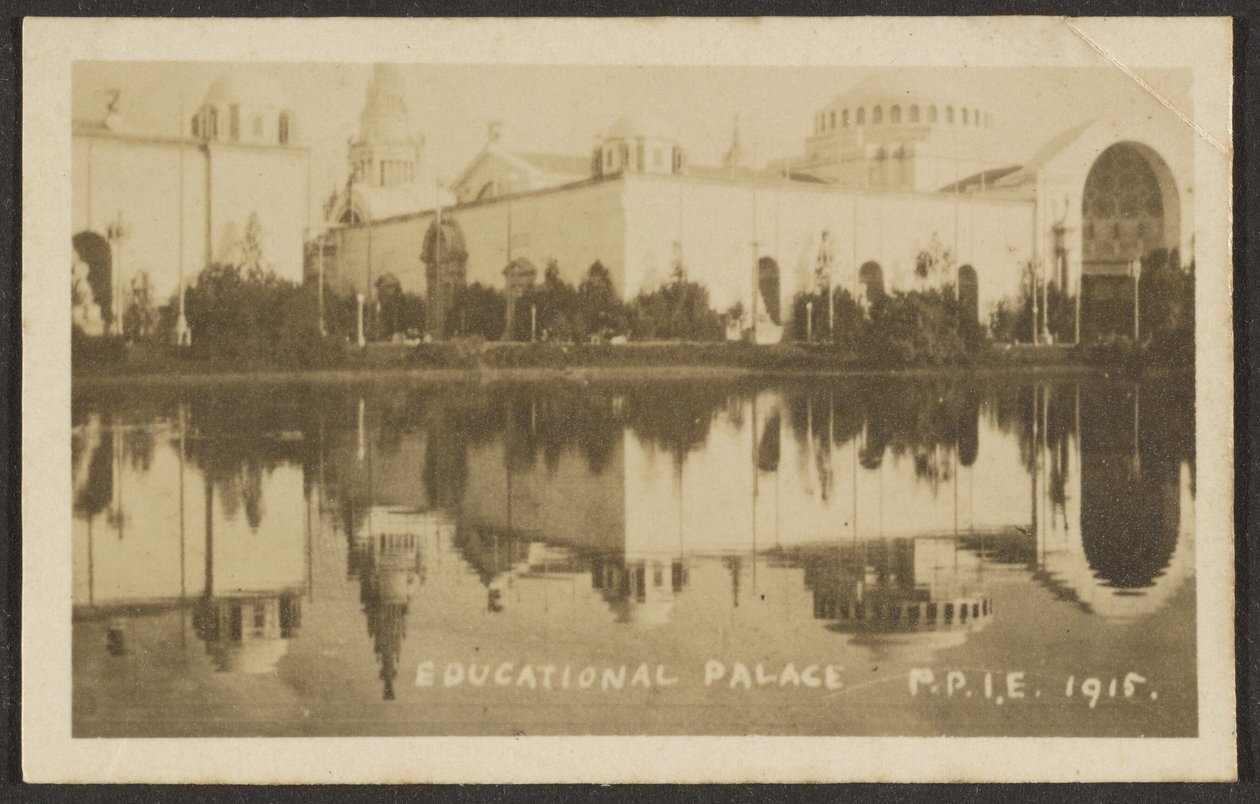 [Palácio da Educação, Exposição Internacional Pan Pacific (P.P.I.E.) de Louis Fleckenstein