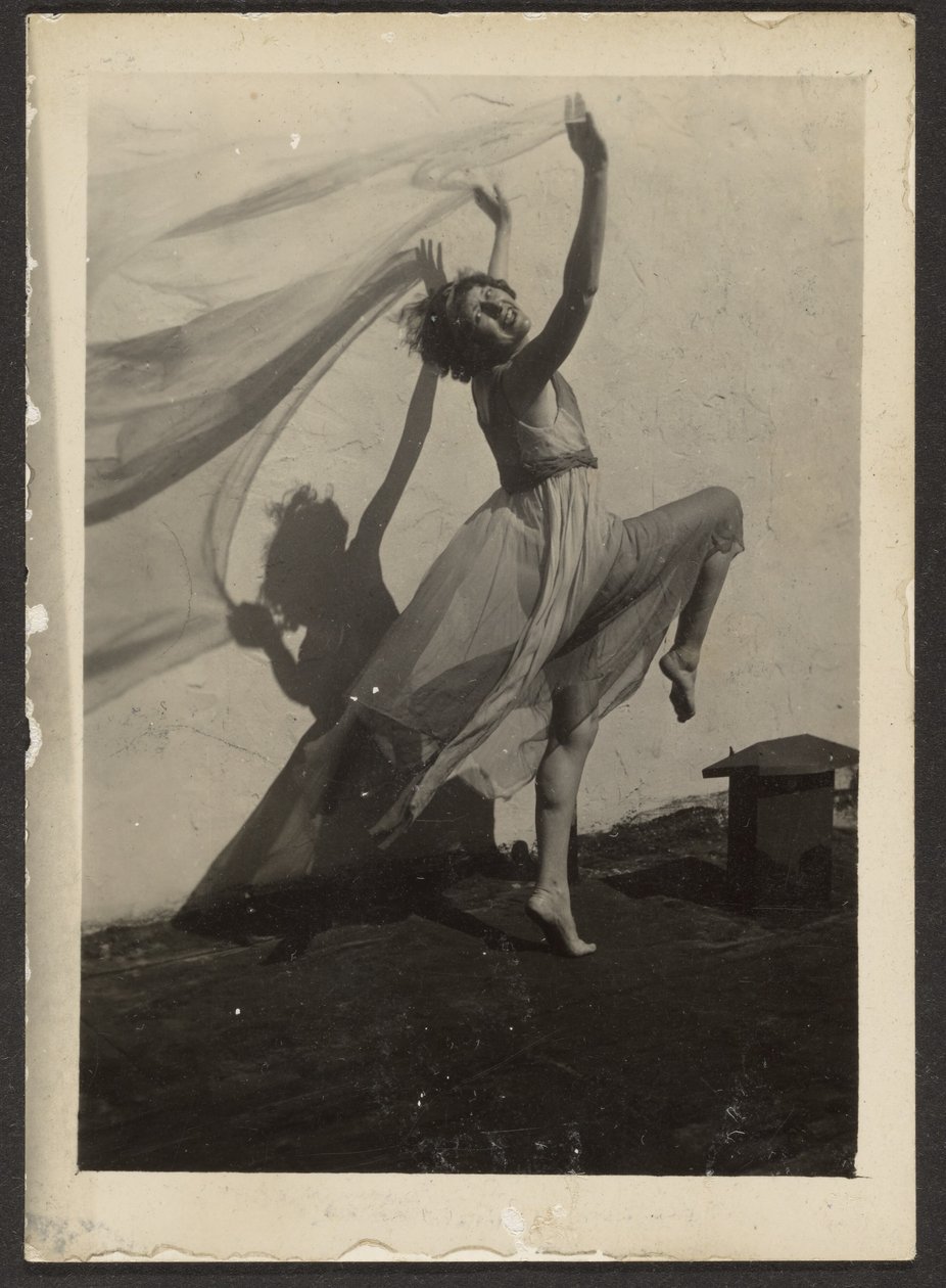 [Florence Dancing on Rooftop]. de Louis Fleckenstein