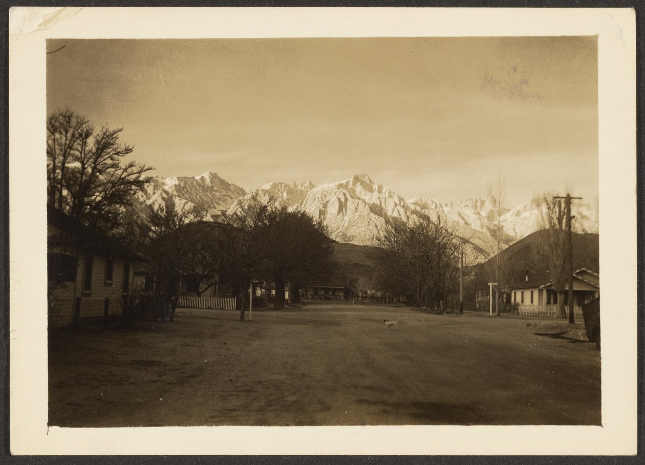 Paisagem com montanhas de Louis Fleckenstein