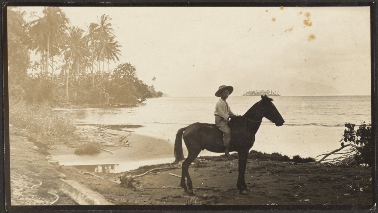 [Homem a cavalo] de Louis Fleckenstein