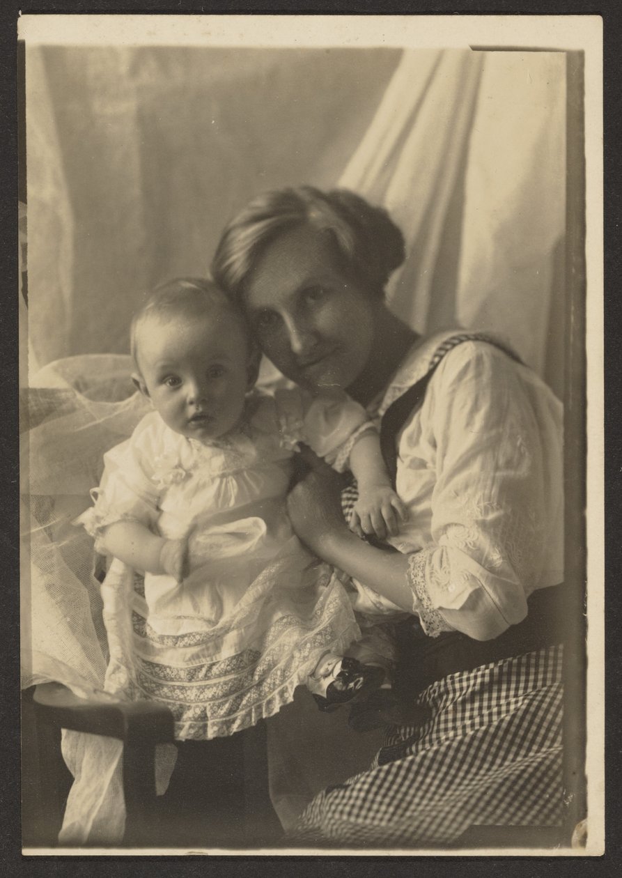 Mãe e filho de Louis Fleckenstein