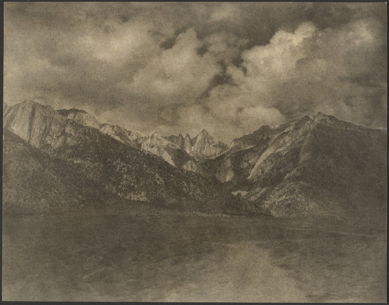 [Paisagem montanhosa] de Louis Fleckenstein