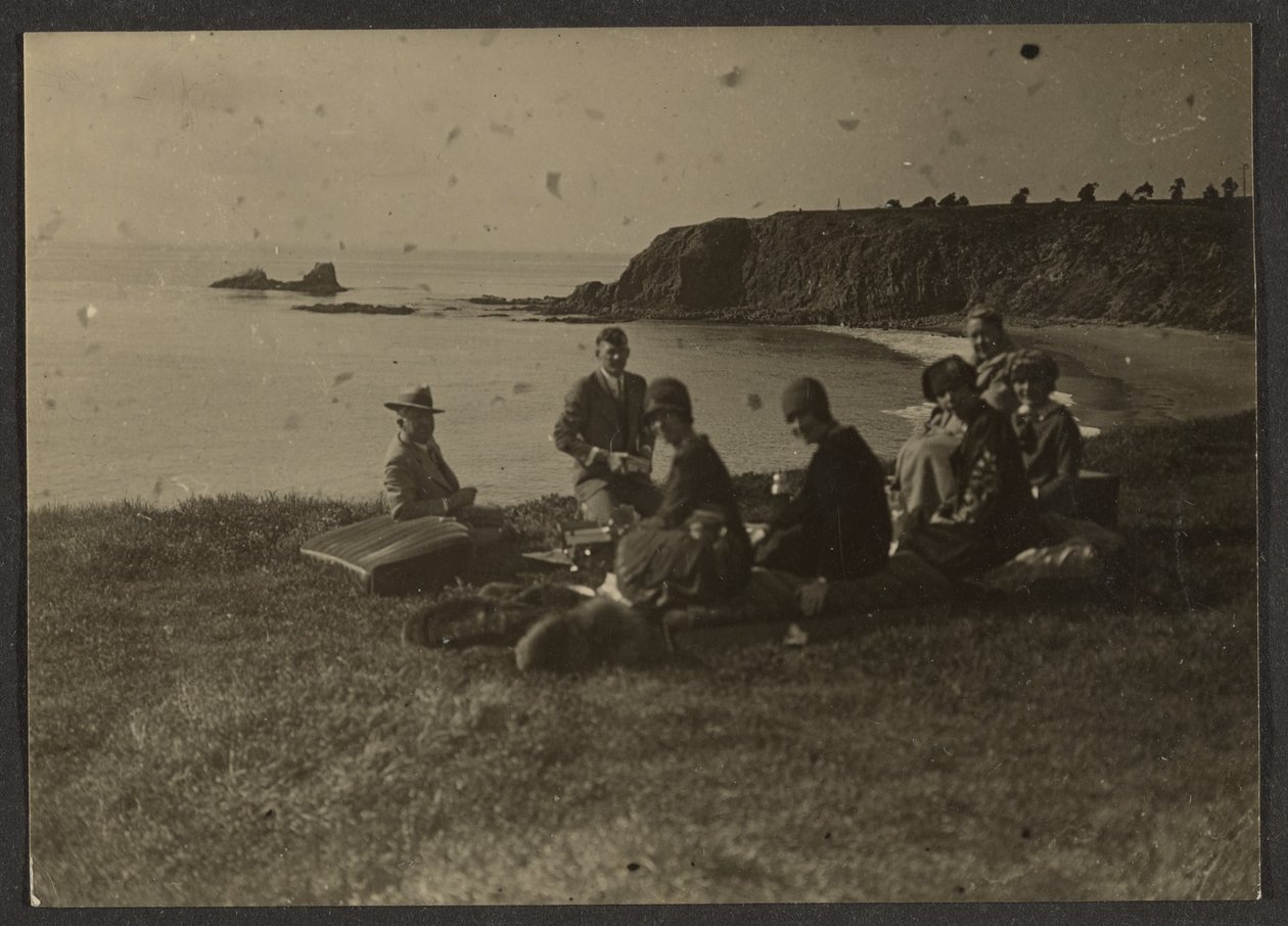 [Piquenique junto ao mar]. de Louis Fleckenstein