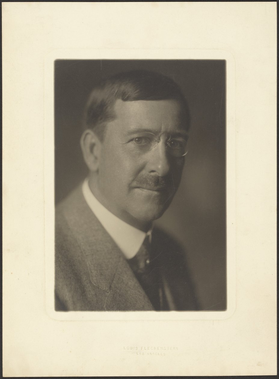 [Retrato de um homem com bigode]. de Louis Fleckenstein