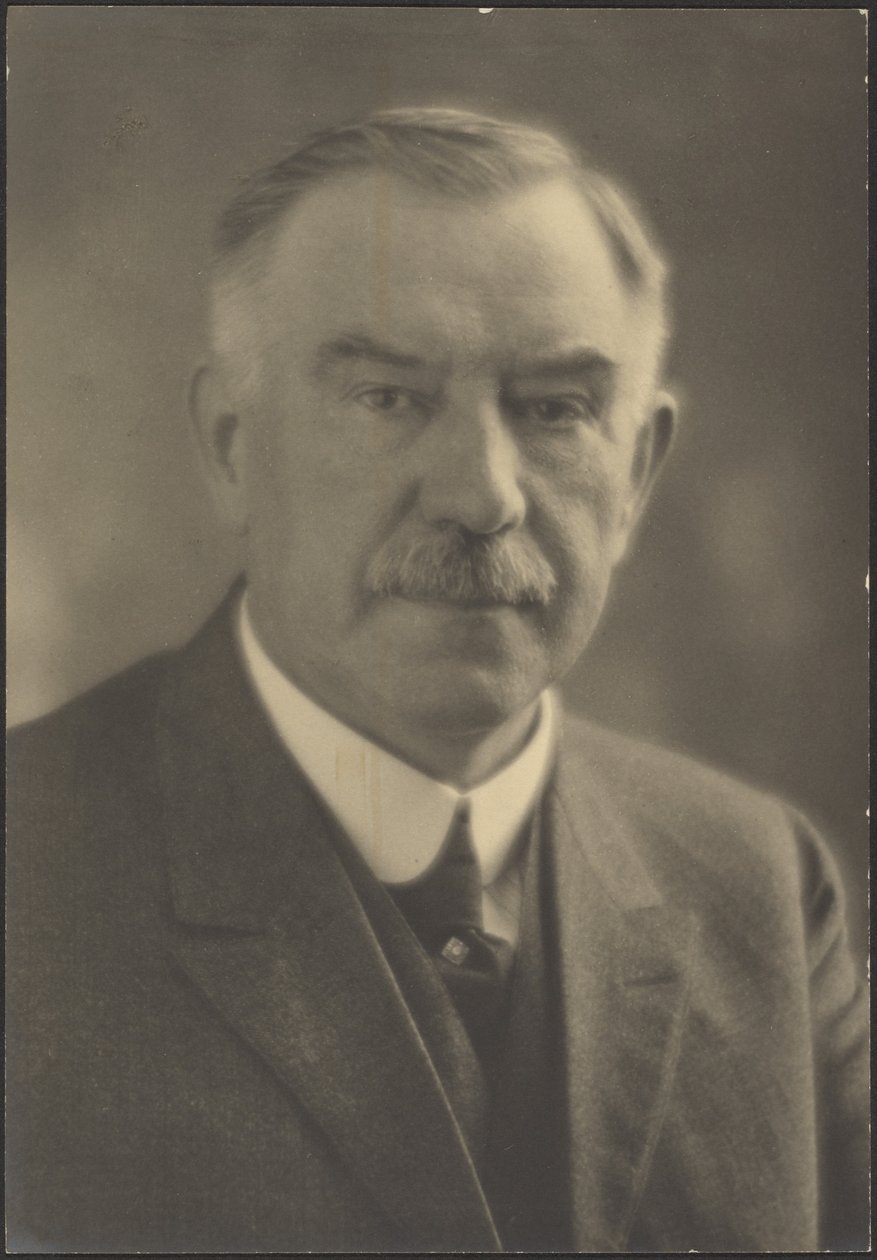[Retrato de um homem com alfinete de gravata] de Louis Fleckenstein