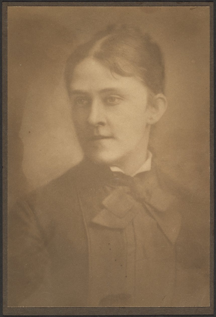 [Retrato de uma mulher de vestido com gravata]. de Louis Fleckenstein