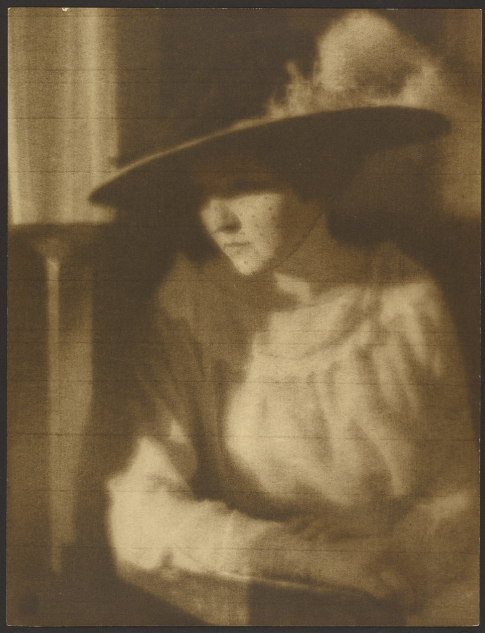 Mulher velada de Louis Fleckenstein