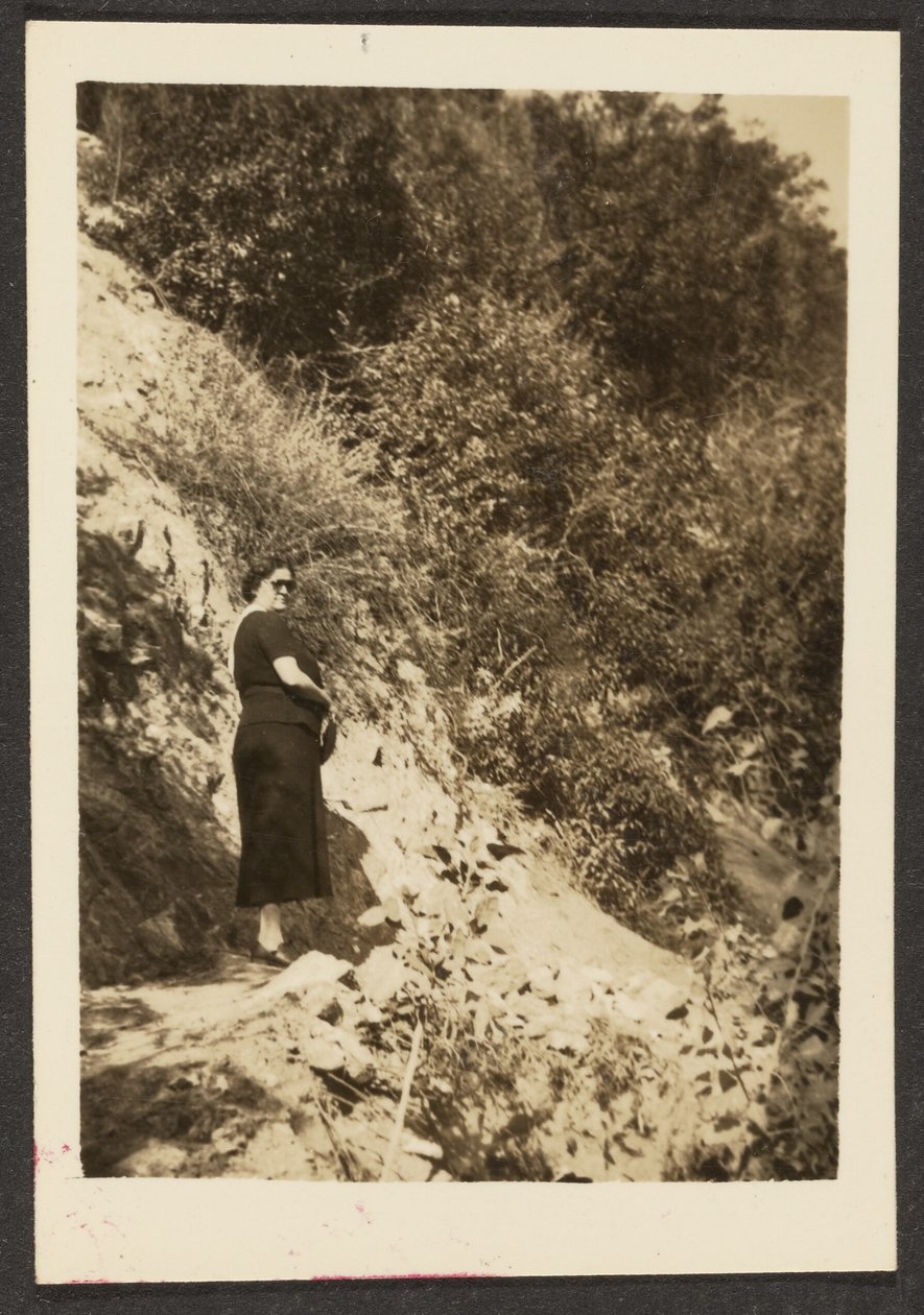 [Mulher na encosta]. de Louis Fleckenstein