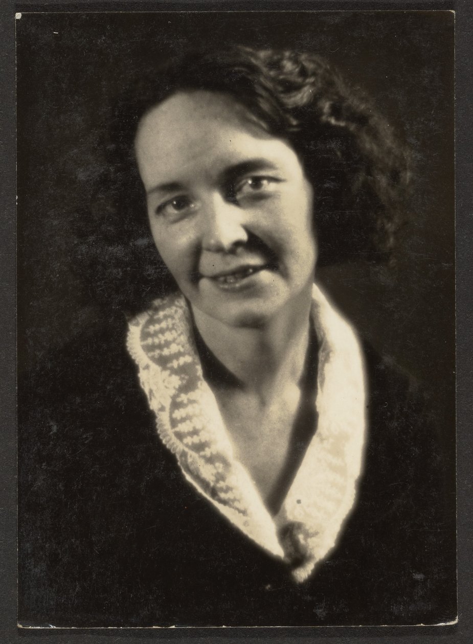 Mulher com gola bordada de Louis Fleckenstein