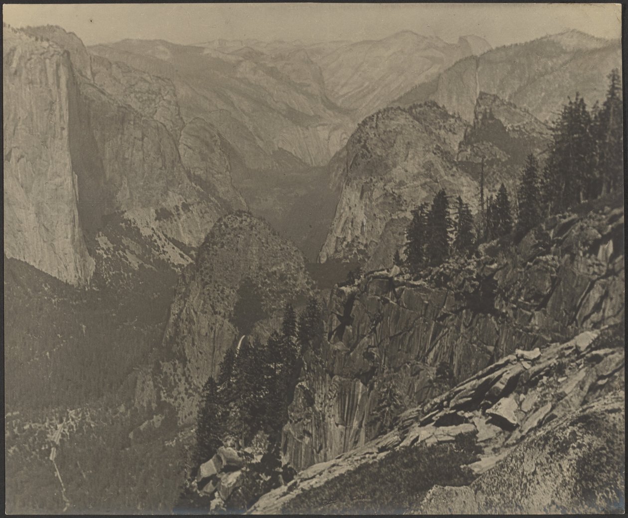 Yosemite - de Artists Point de Louis Fleckenstein