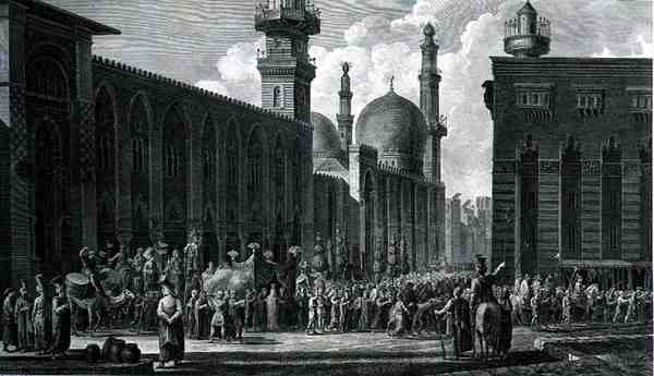 Um Casamento na Cidade do Cairo, gravado por Charles Emmanuel Patas (1744-1802) do Volume III de "Voyage Pittoresque", publicado por Letronne, Paris de Louis Francois (after) Cassas