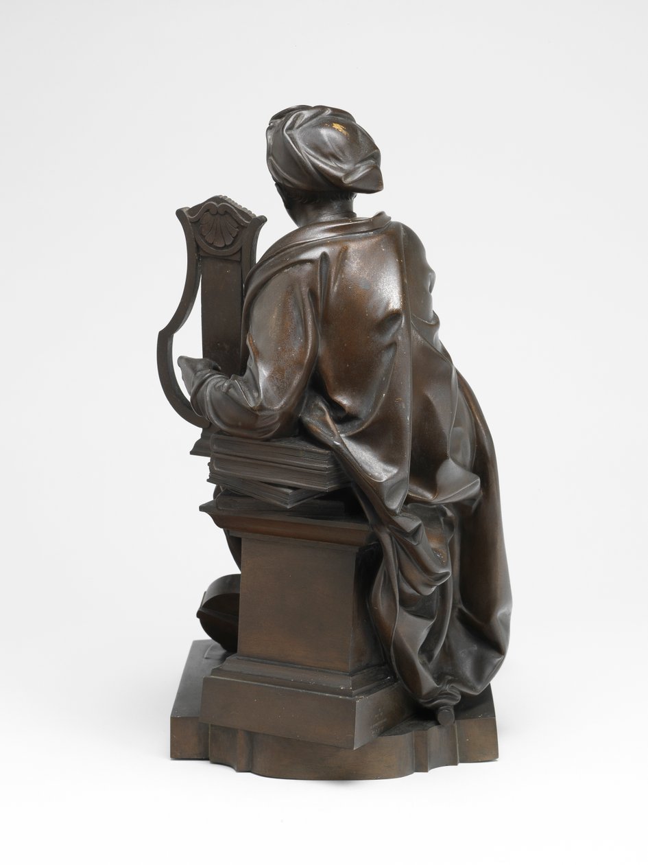 George Frideric Handel como Apollo de Louis Francois (after) Roubiliac
