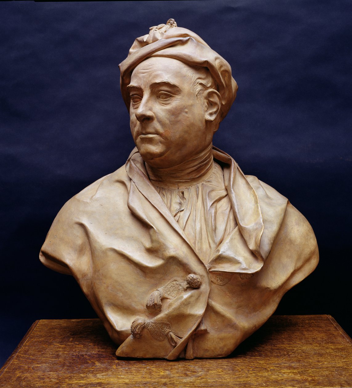 Busto de retrato de George Frederick Handel (1685-1759) (terracota) de Louis Francois Roubillac