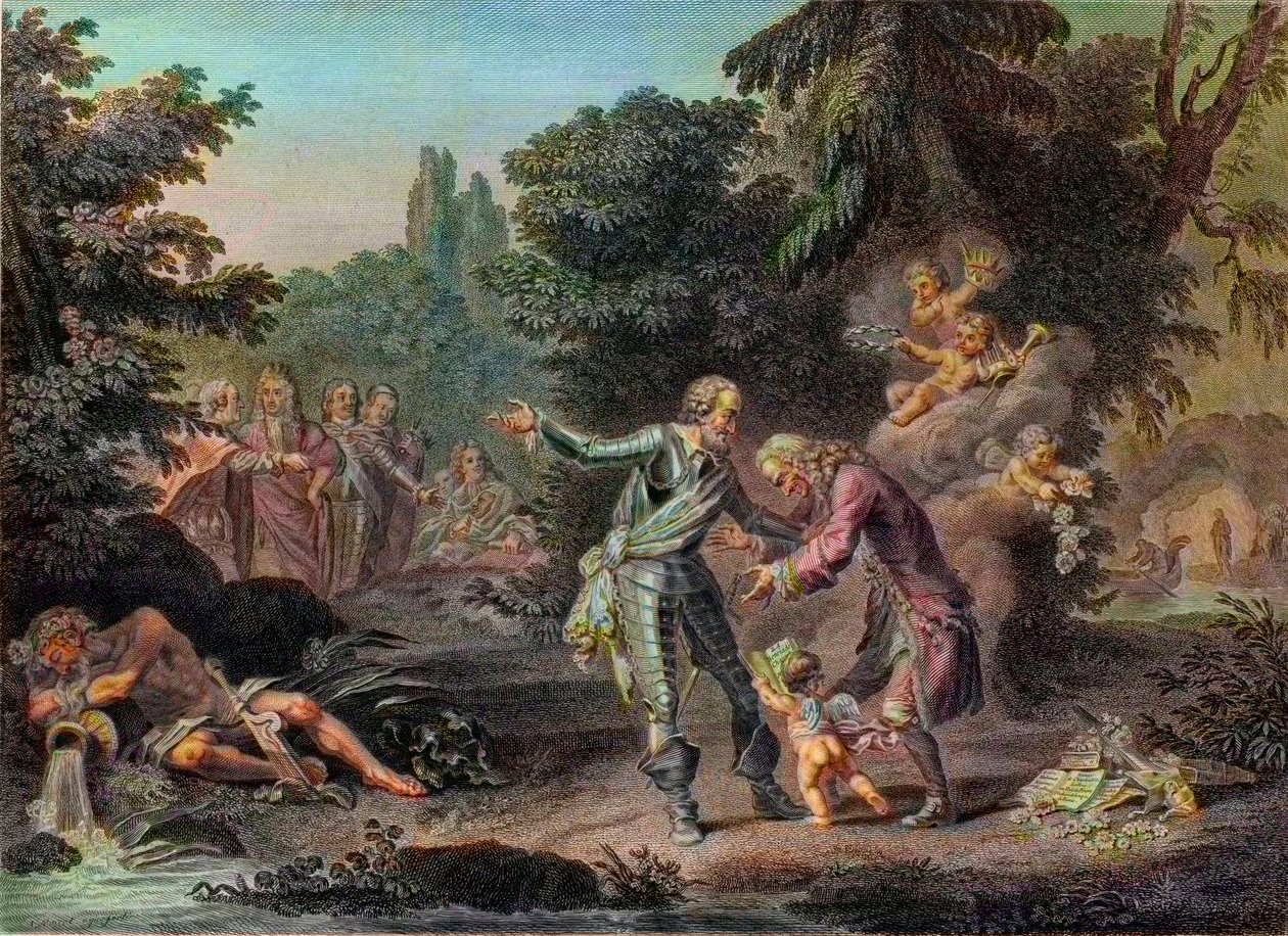 Voltaire (François Marie Arouet) de Louis François Sebastien Fauvel