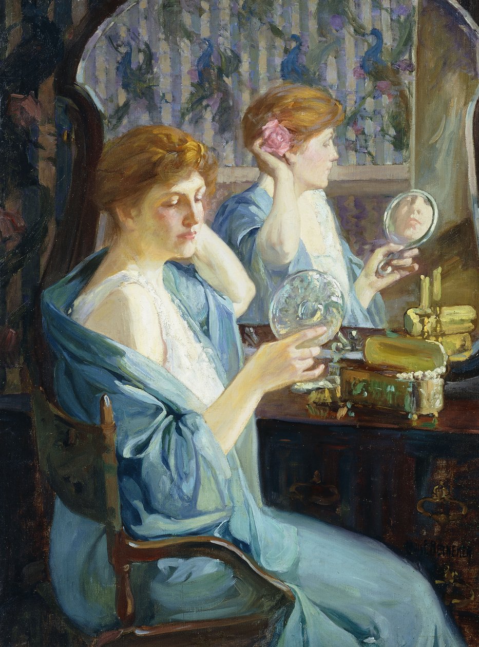Maude In Green de Louis Frederick Berneker