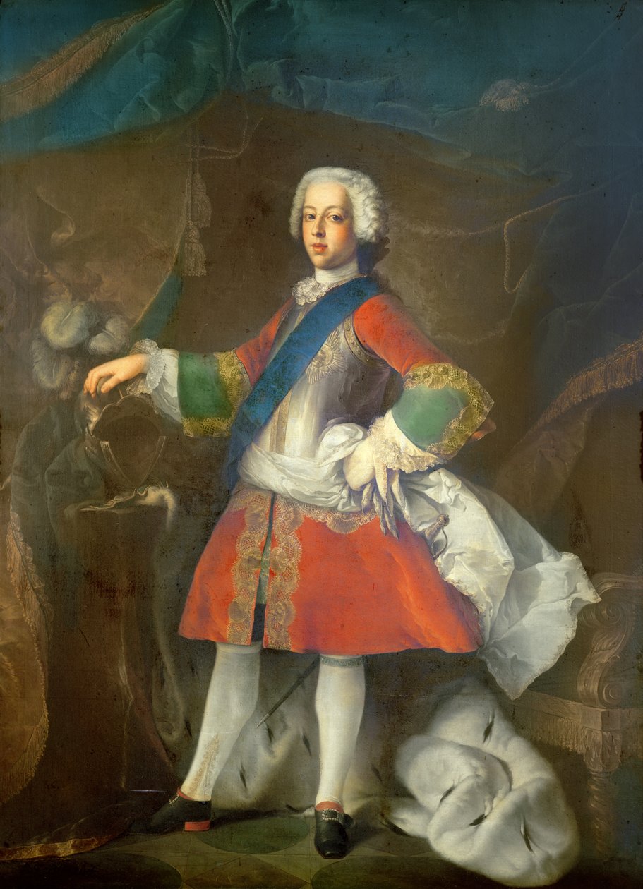 Príncipe Charles Edward Louis Philip Casimir Stuart de Louis Gabriel Blanchet