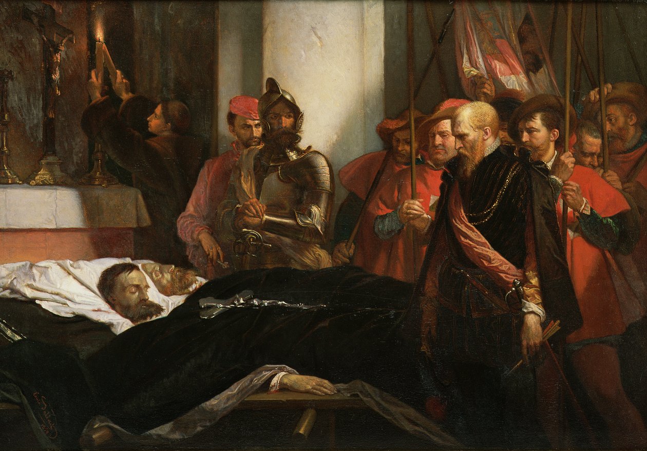 As últimas honras a contar Egmont e Hoorn de Louis Gallait