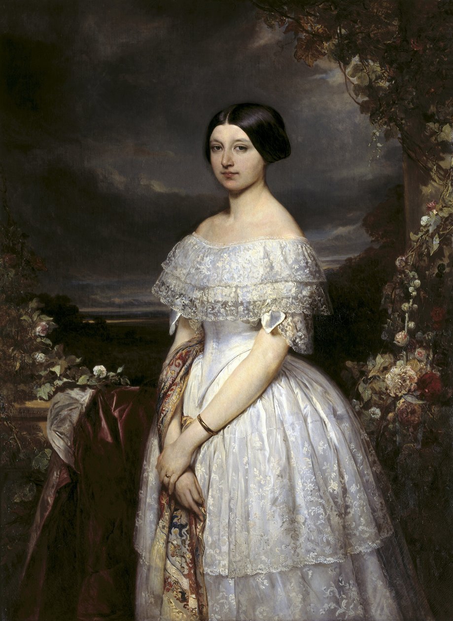 Retrato da Viscondessa de Biolley de Louis Galnav