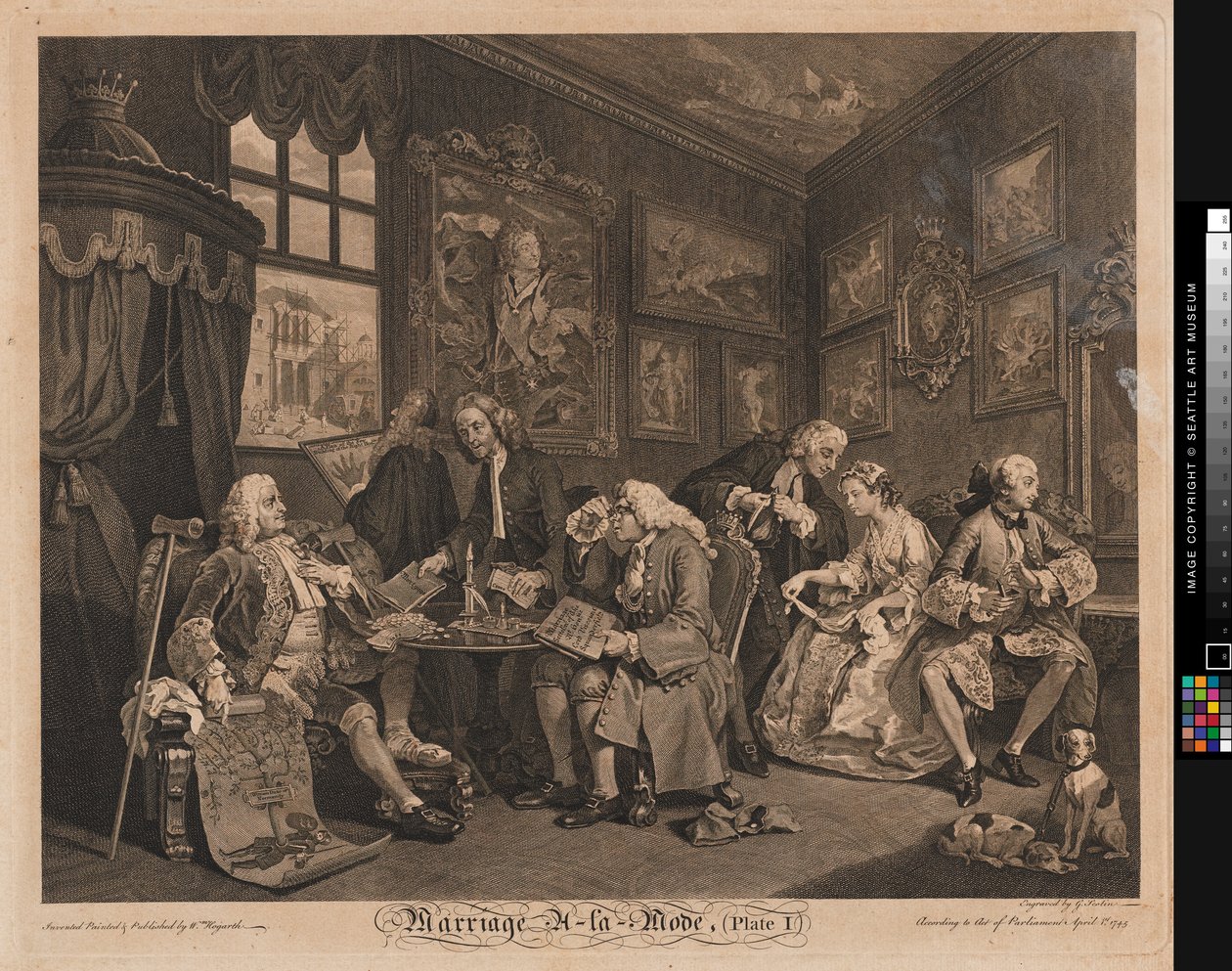 A Transacção de Casamento de Louis Gérard Scotin