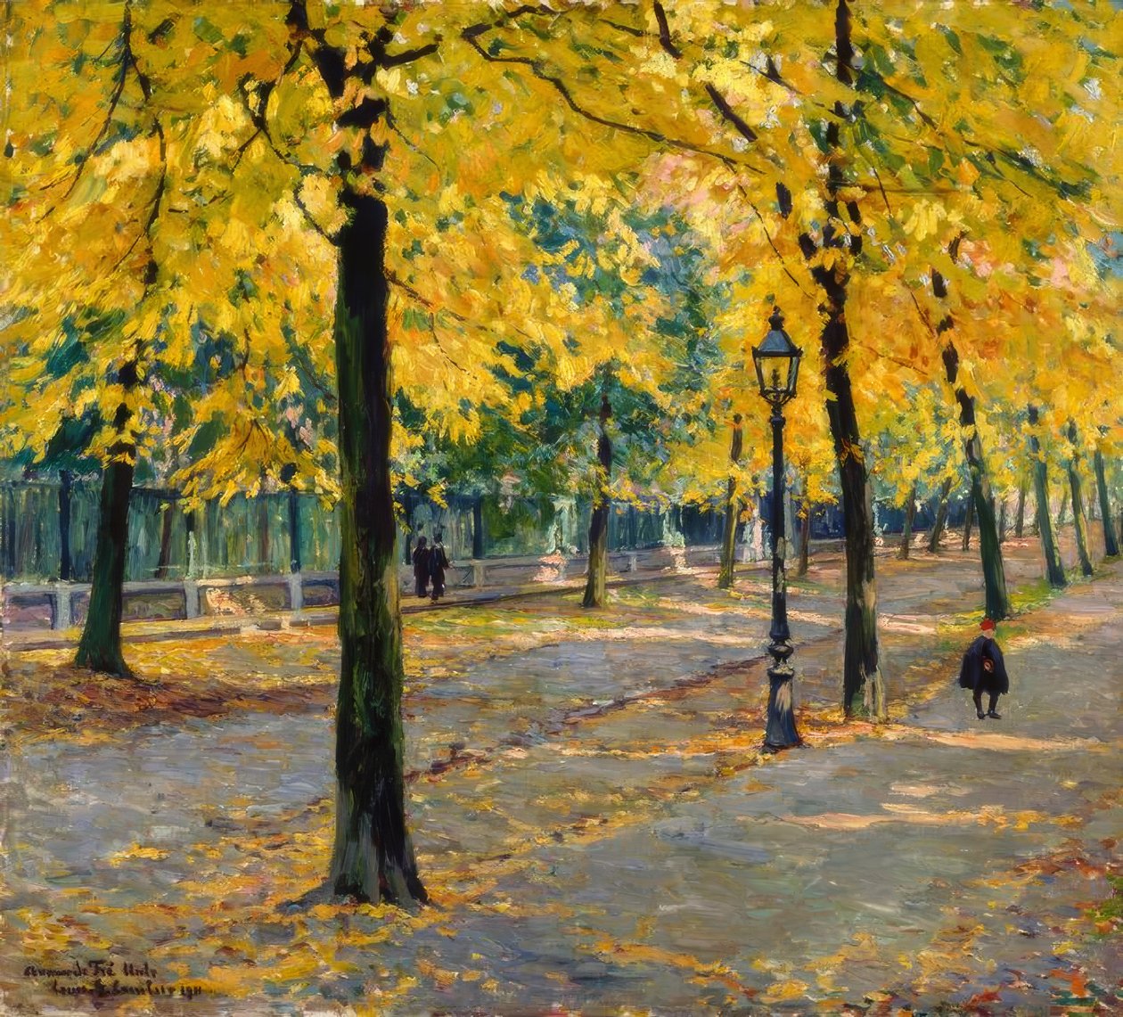 paisagem de Louis Gustave Cambier