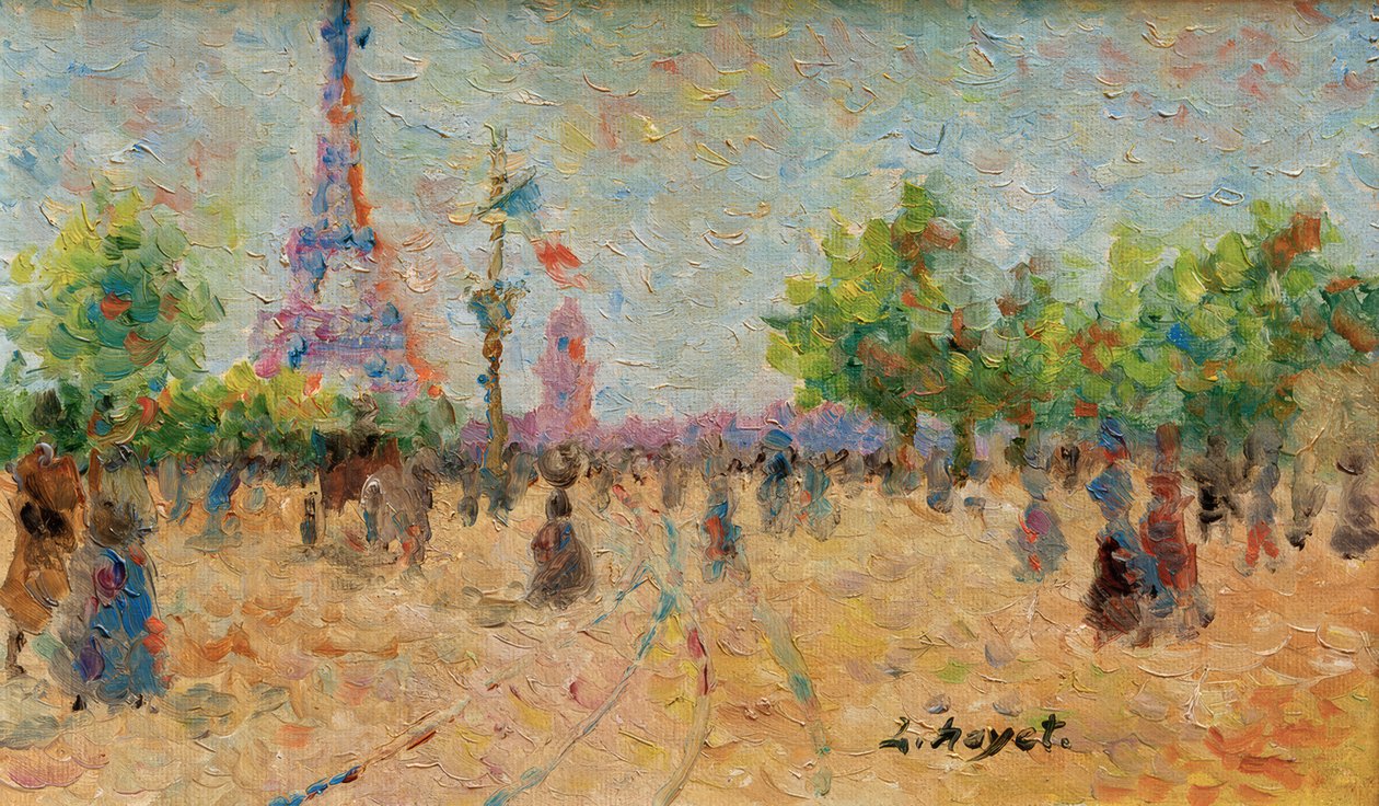 Paris, a Torre Eiffel de Louis Hayet