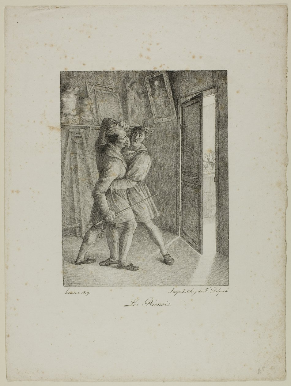 Os Homens de Reims de Louis Hersent
