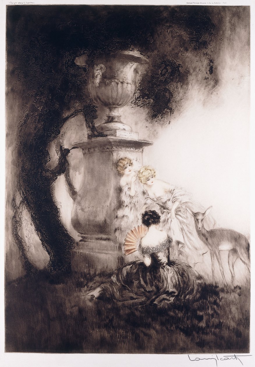 Quatro Queridos de Louis Icart