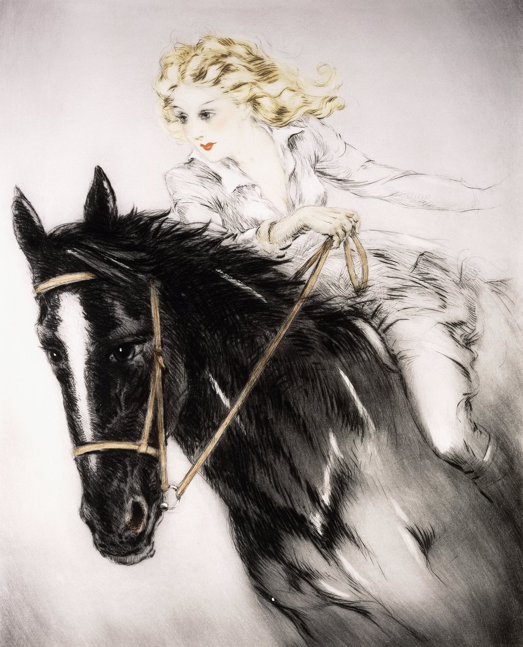 Cavaleira de Louis Icart