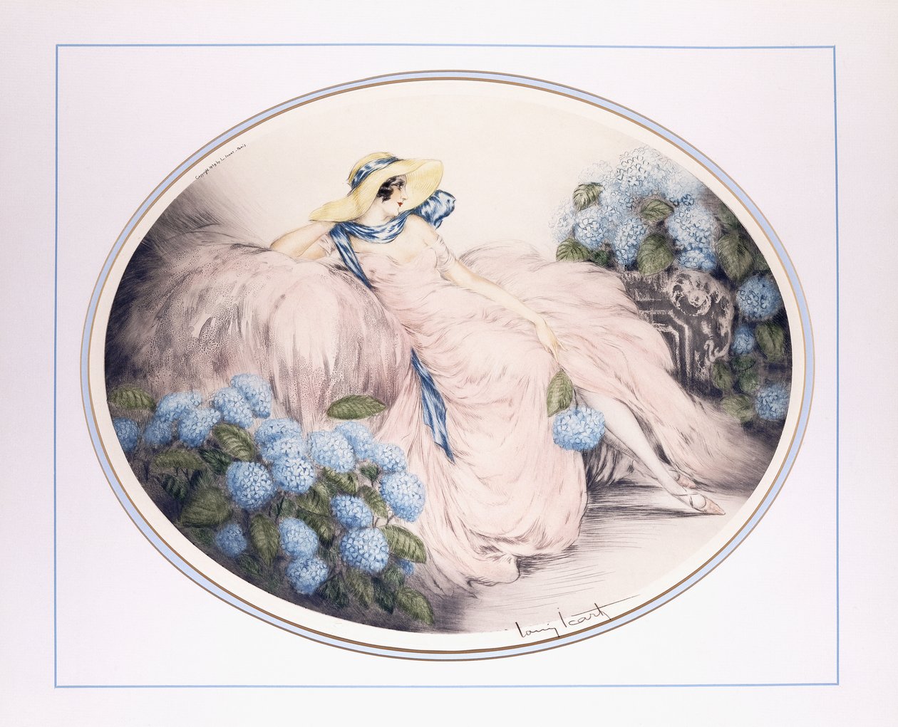Hortênsias de Louis Icart