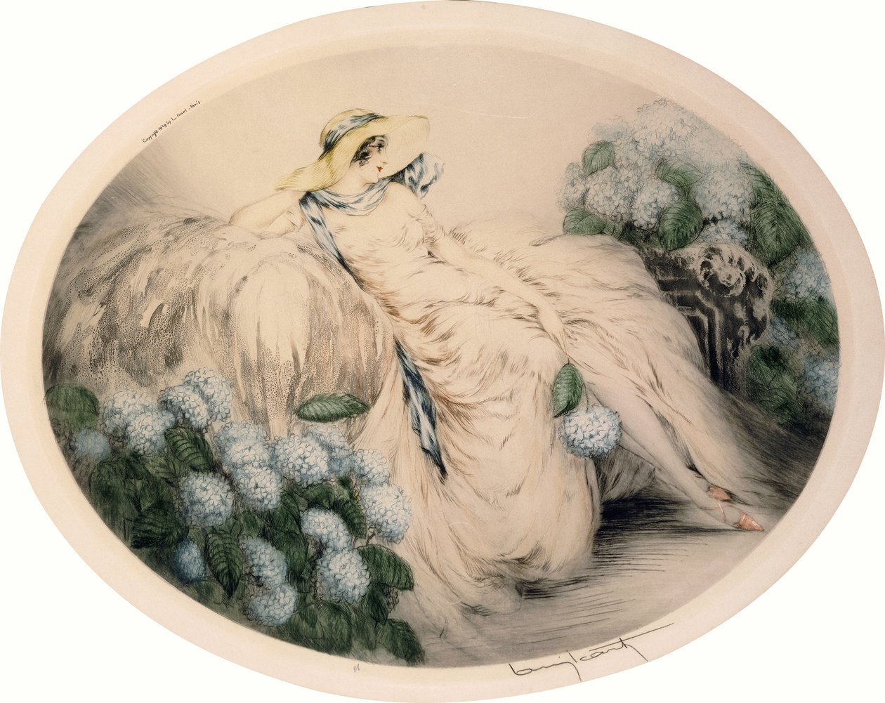 Hortênsias de Louis Icart