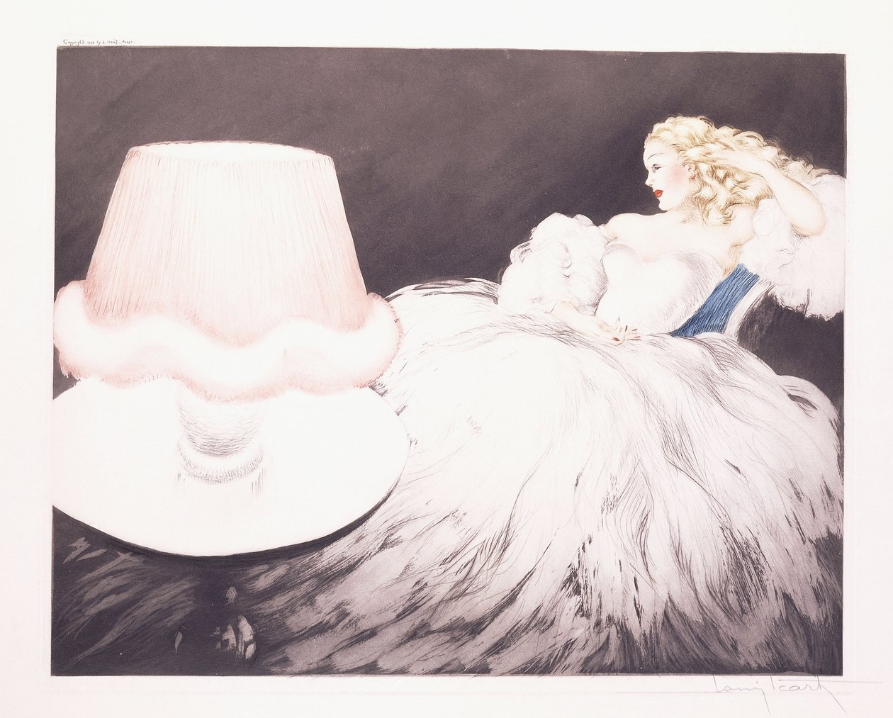 Lampshade de Louis Icart
