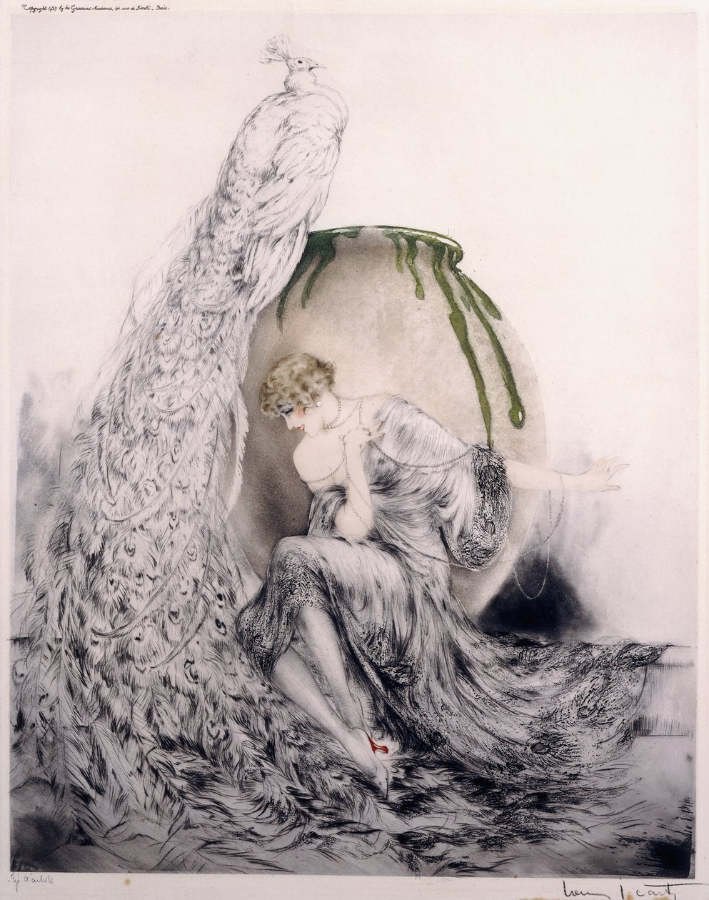 Pavão de Louis Icart
