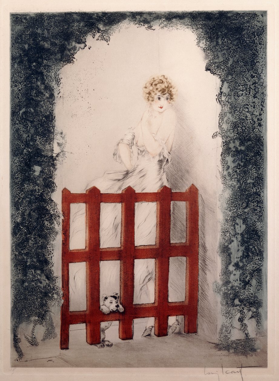 Portão Vermelho de Louis Icart