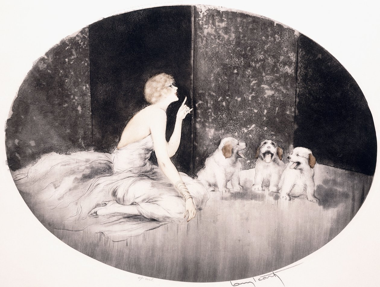 Aula de Canto de Louis Icart