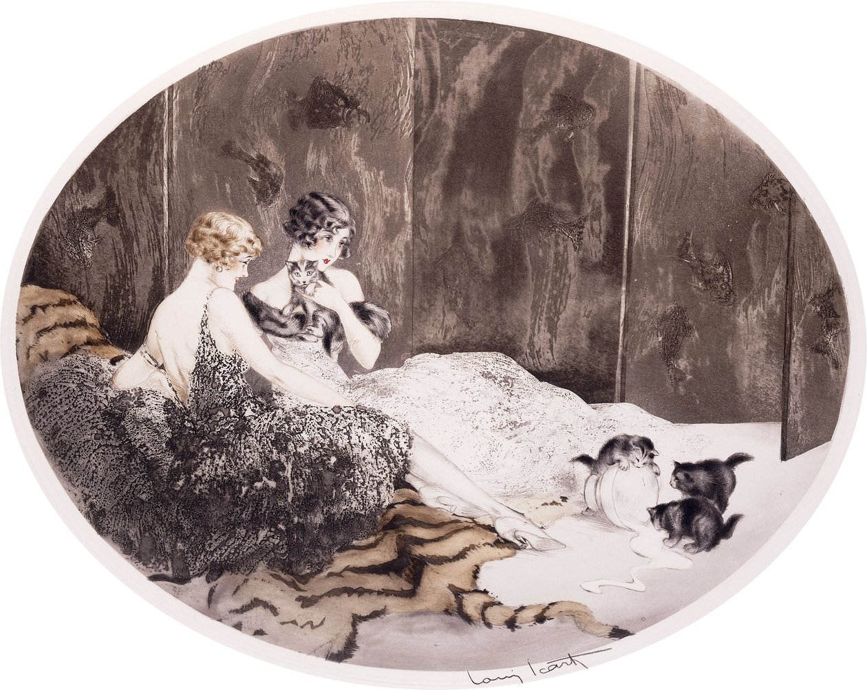 Leite derramado de Louis Icart