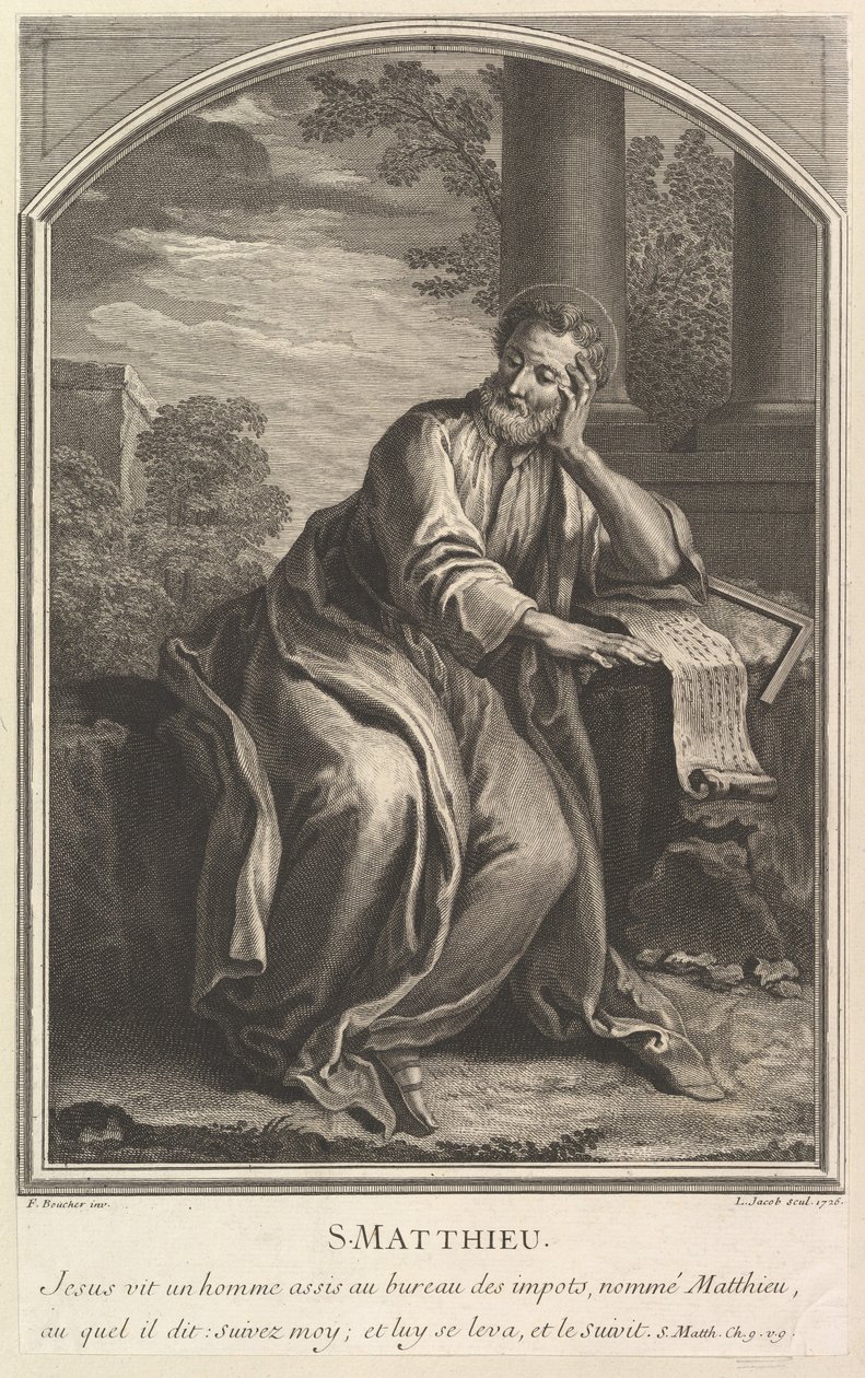 São Mateus, 1726. de Louis Jacob