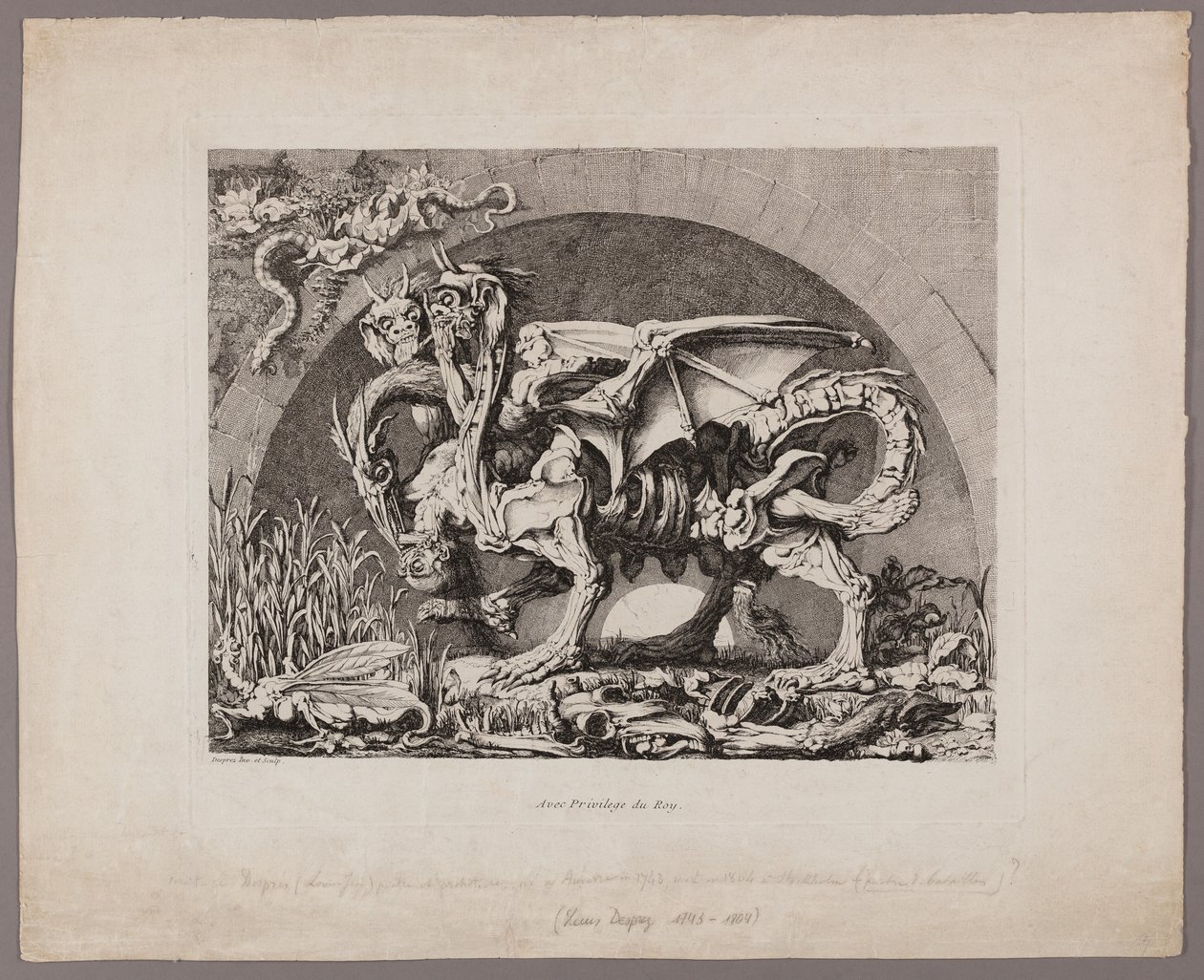 A Quimera de Louis Jean Desprez