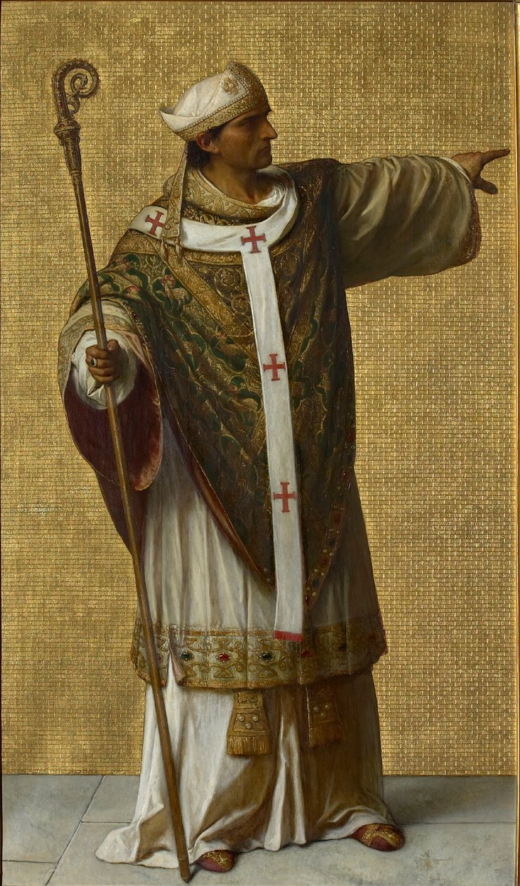 Notker de Liège, 1872-1877. de Louis Joseph Gallait