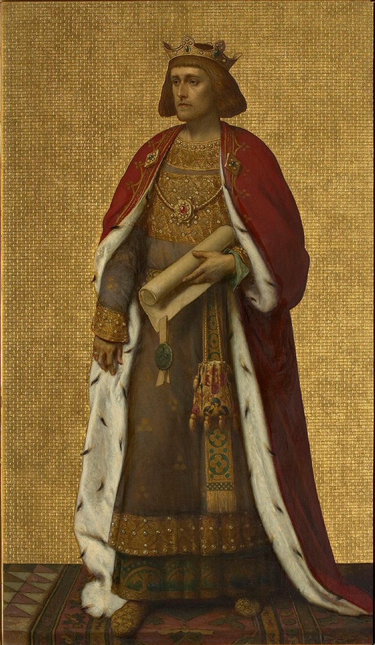 Filipe, o Belo, 1872-1877. de Louis Joseph Gallait