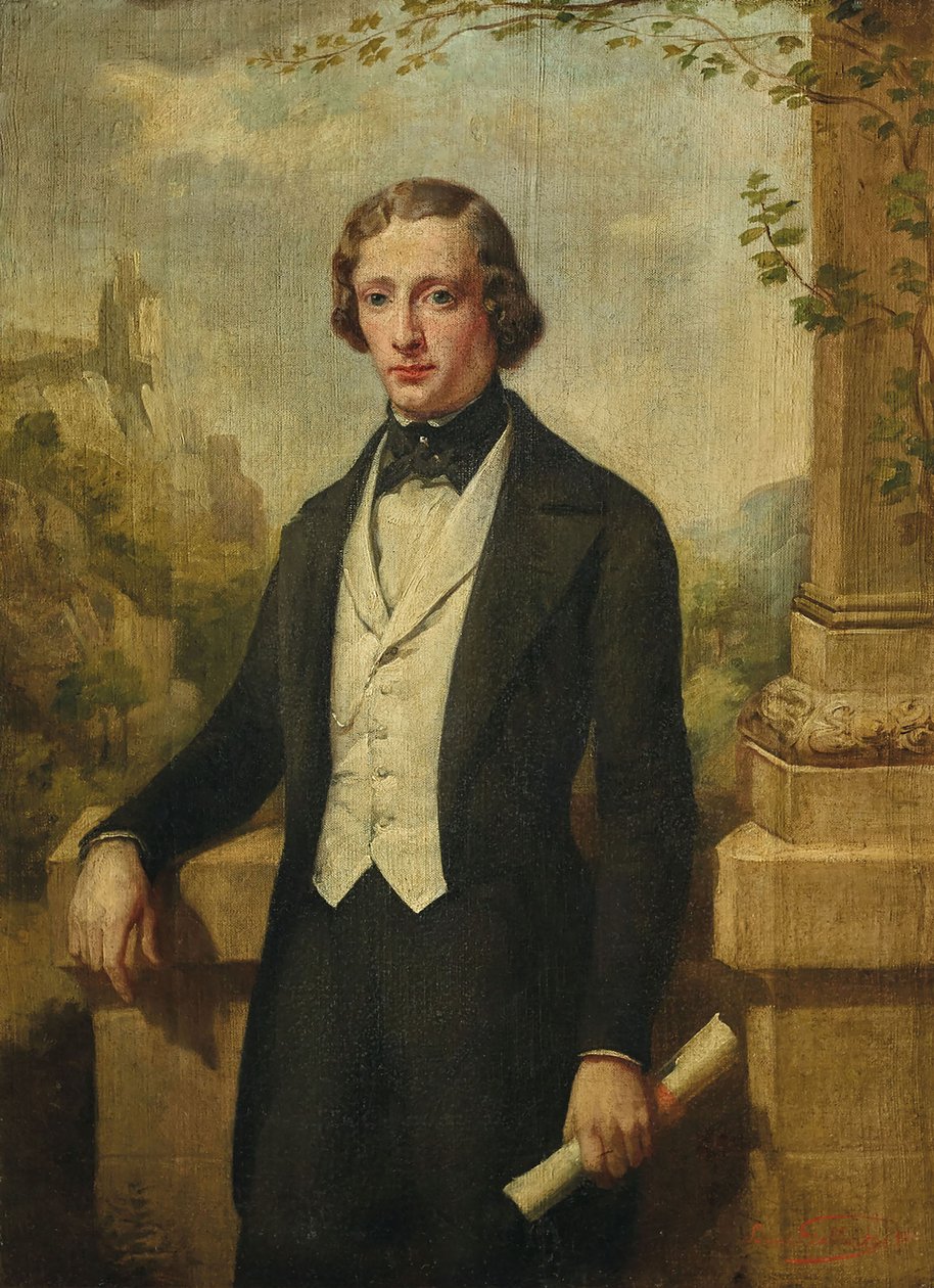 Retrato de Frederic Chopin 1810-1849, 1843. de Louis Joseph Gallait