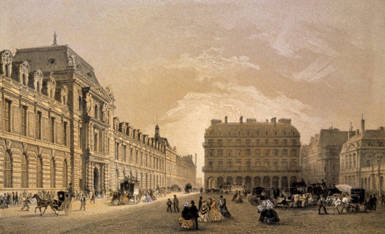 O Louvre de Louis Jules (after) Arnout