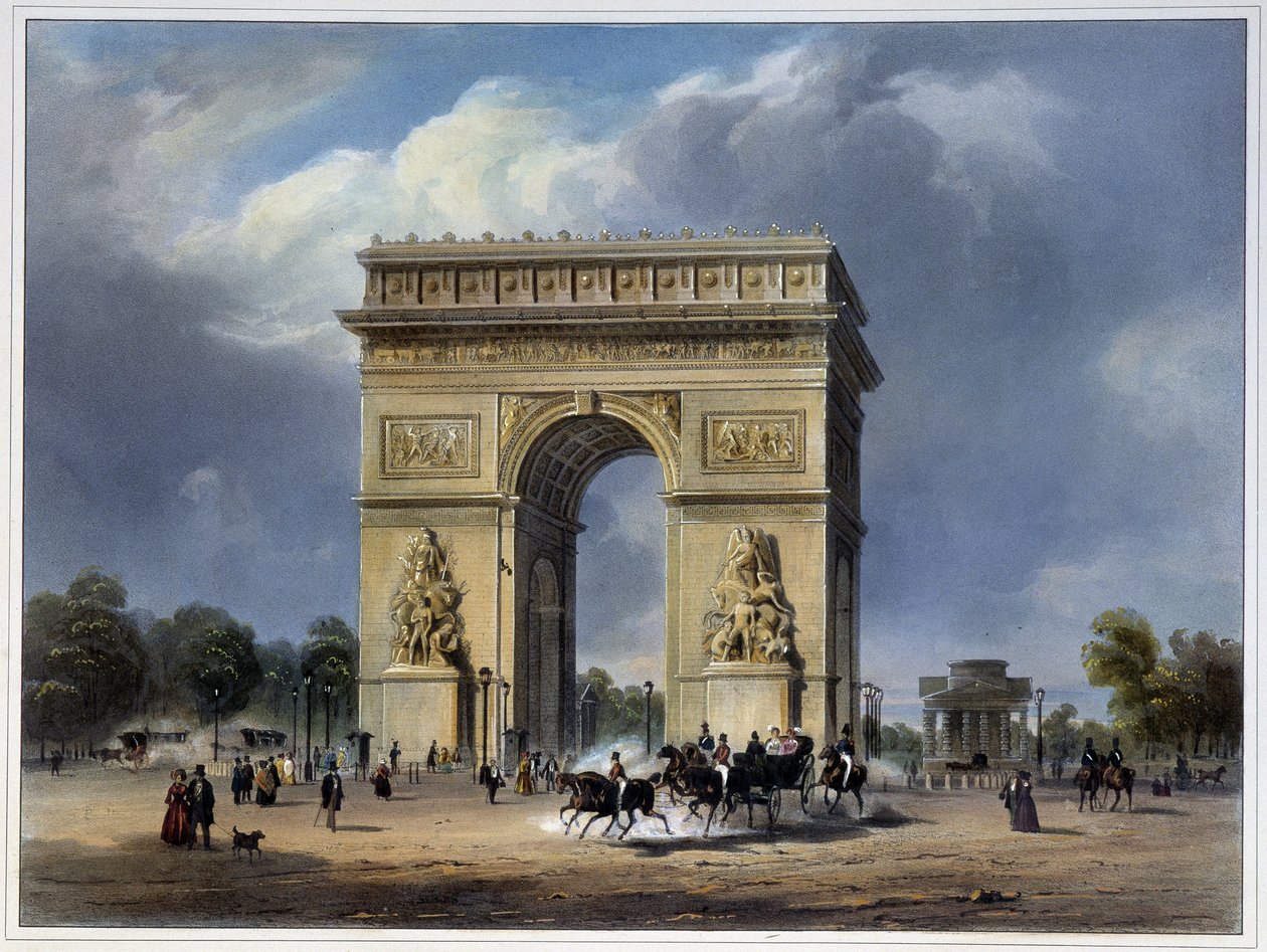 Arco do Triunfo - por Arnout de Louis Jules Arnout